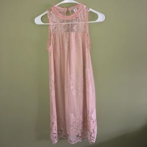 Pink country styled dress